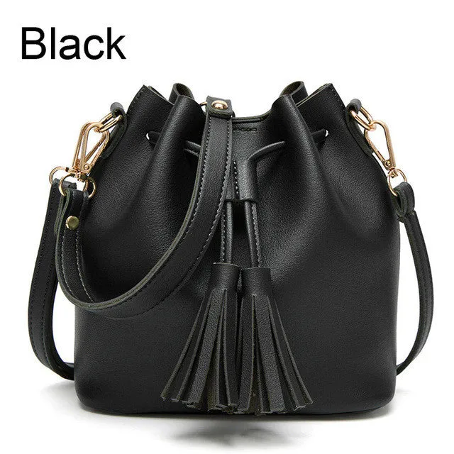 ZMQN Women Messenger Bag 2017 Small Crossbody Bags For Women Bucket Tassel Shoulder Handbag China Wholesale Mini Bag Ladies A513