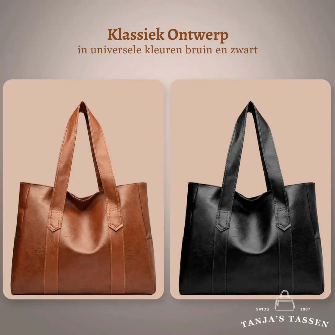 Zoe Tijdloze Elegantie Leren Tas